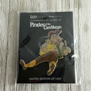 Disney D23 Pirates of the Caribbean 55 Anniversary Limited Edition pin